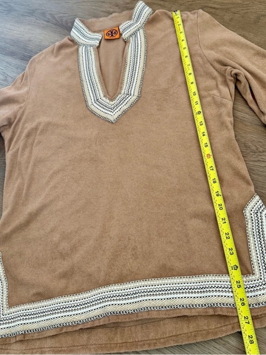 Tory Burch Tops - 🏝️TORY BURCH🏝️TAN COTTON TUNIC